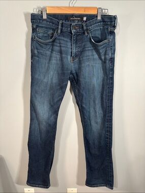 Banana Republic jeans men’s size 32 waist blue slim well worn and comfy
